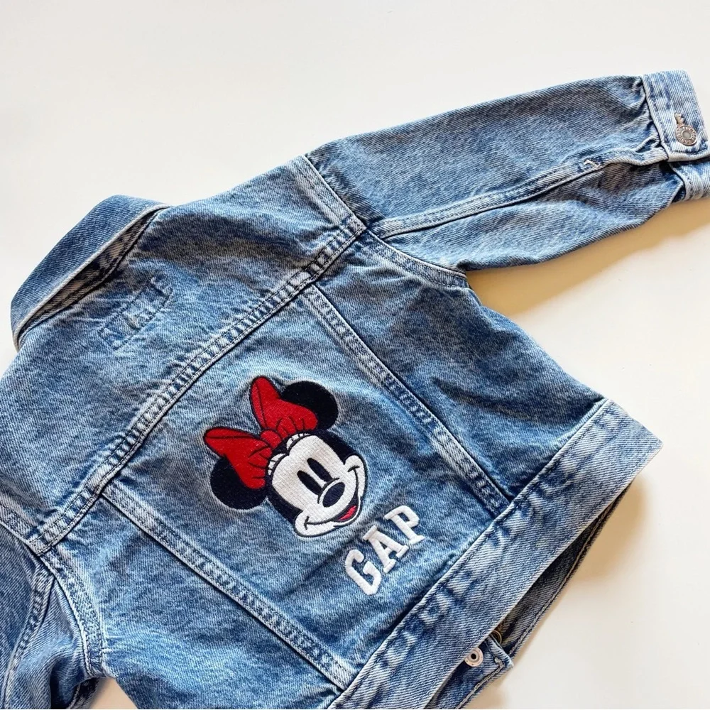 Gap x Disney Minnie Mouse Jean Denim Jacket | 18-24m